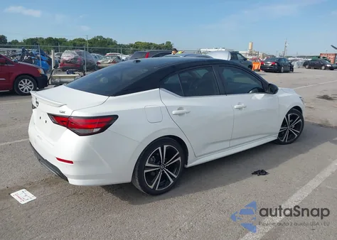 2021 Nissan Sentra Sr Xtronic Cvt из США, поврежденный, VIN 3N1AB8DV8MY223923